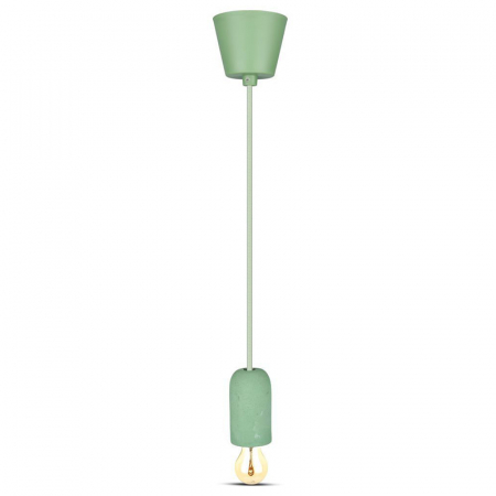 Iluminat Led - PENDUL TAVAN SOCLU E27 - VERDE