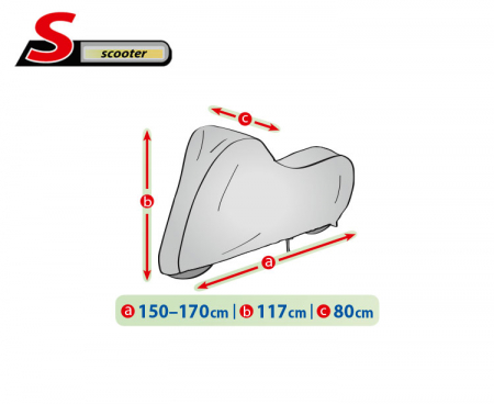 Prelata scuter Mobile Garage - S [0]