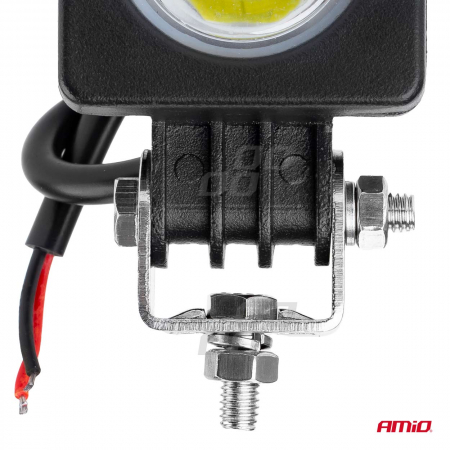 Proiector AWL18 din metal 1LED HP SPOT - 9/36V - Profunzime - Alb [5]