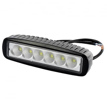 Auto - Proiector cu LED din metal dreptunghiular 6x3W 12/24V