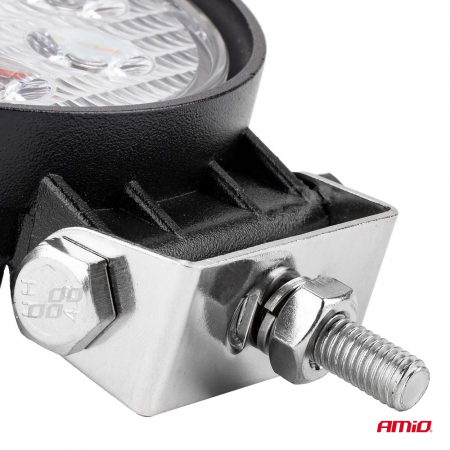 Proiector cu LED din metal rotund 27W, 9/36V [1]