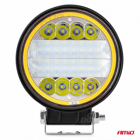 Proiector cu LED din metal rotund Combo Angel Eyes cu 2 functii, 9/36V [6]