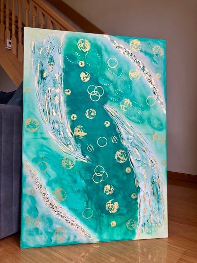 Intuiție în Verde Auriu