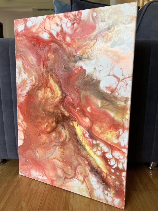 "SENSIBILITATE" - Tablou abstract unicat [4]