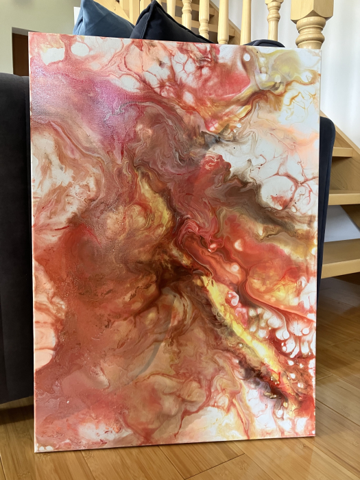 "SENSIBILITATE" - Tablou abstract unicat [2]