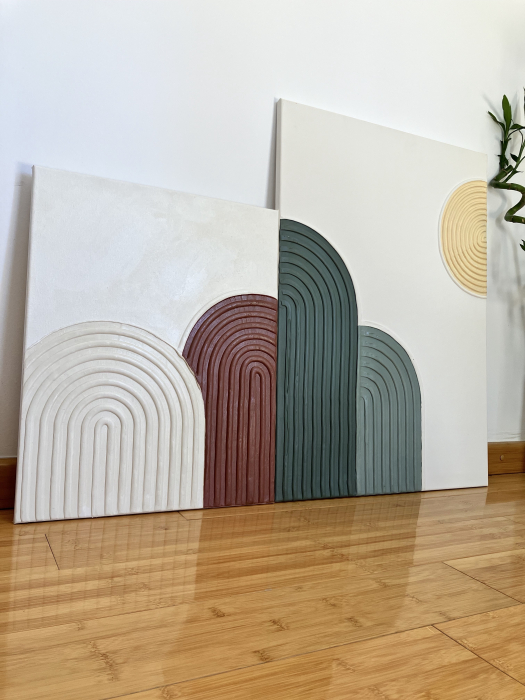 "FAMILIE" - Tablouri cu pasta texturata [4]