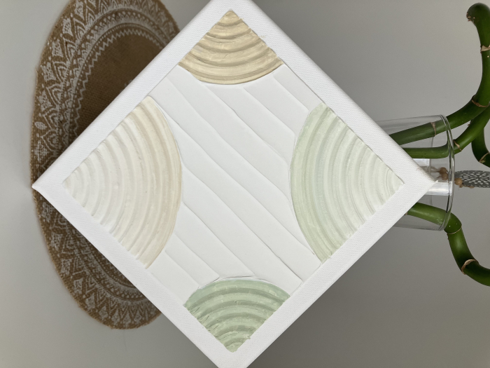 "MINNIE ME" - Tablou unicat cu pasta texturata [3]