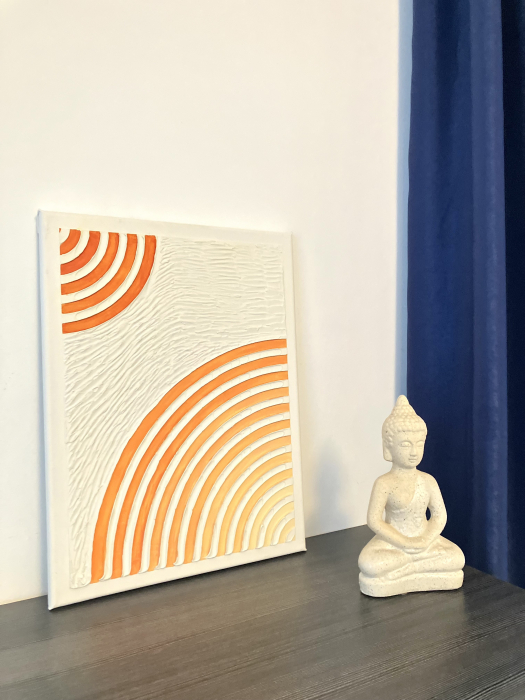 "RASARIT ETERN" - Tablou unicat cu pasta texturata [3]