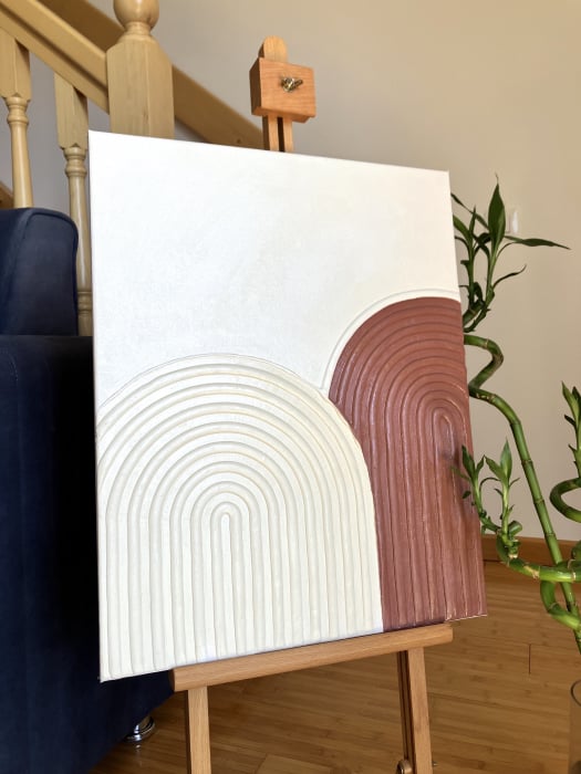 "IMPREUNA MEREU" - Tablou unicat cu pasta texturata [4]