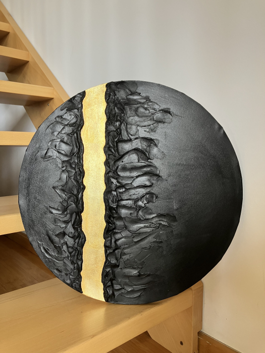 "ELEGANTA" - Tablou unicat cu pasta texturata [1]