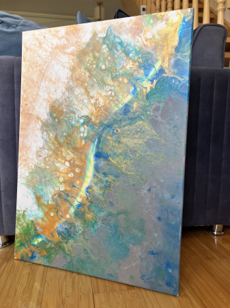 "DUALITATE" - Tablou abstract unicat [2]