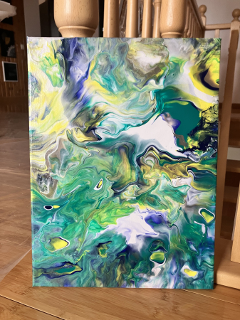 "REVERIE" - Tablou abstract unicat [2]