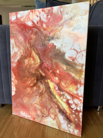 "SENSIBILITATE" - Tablou abstract unicat [3]