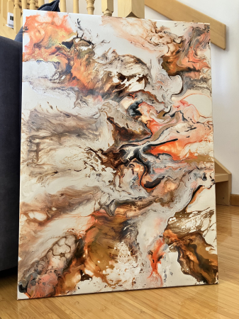 "TRANZITIE" - Tablou abstract unicat [1]