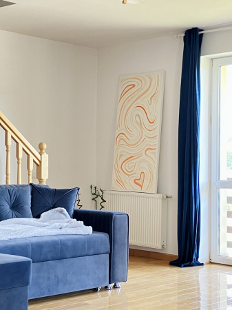 "ECOURILE SUFLETULUI MEU" - Tablou unicat cu pasta texturata [3]