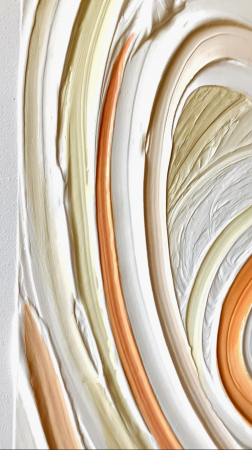 "ECOURILE SUFLETULUI MEU" - Tablou unicat cu pasta texturata [6]