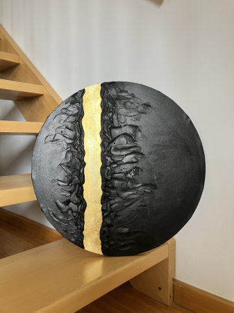 "ELEGANTA" - Tablou unicat cu pasta texturata [1]