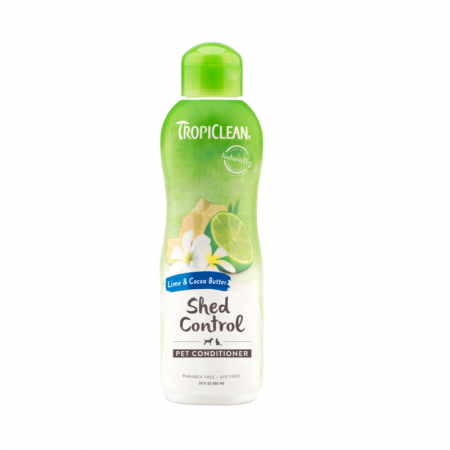 Câini - Balsam Tropiclean Lime & Cocoa Butter, reduce caderea de par, 592 ml