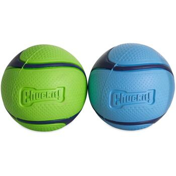 Chuckit! Sniff Ball Combo Bacon & Unt de Arahide 6,5 cm – Set de 2 [1]