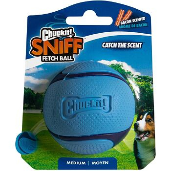 Jucării - Chuckit! Sniff Ball cu aromă de bacon 6,5 cm
