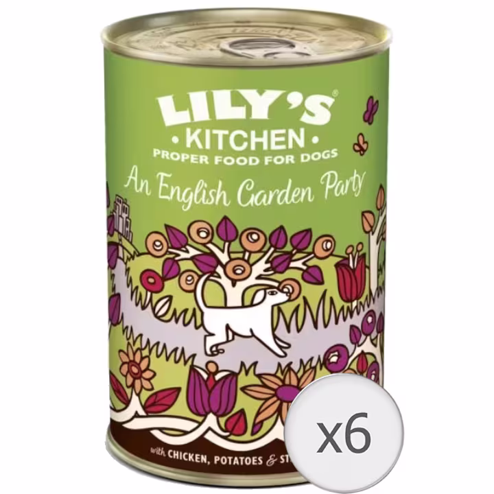 Hrană umedă - Hrana umeda pentru caini Lily's Kitchen An English Garden Party, 6 x 400g