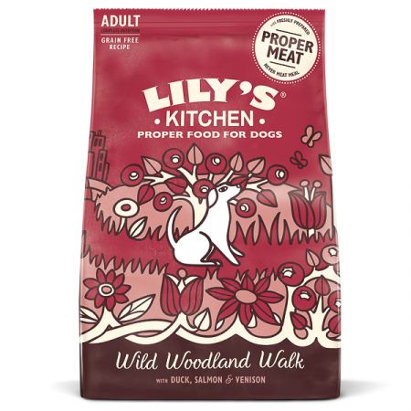 Câini - Hrana uscata pentru caini Lily's Kitchen Grain Free, Duck, Salmon and Venison