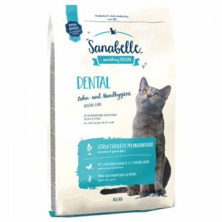 Hrană uscată - Hrana uscata pentru pisici Sanabelle Dental 10 Kg