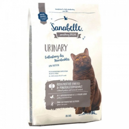 Hrană uscată - Hrana uscata pentru pisici Sanabelle Urinary 10 kg