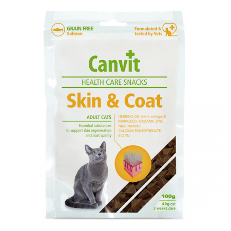 Recompense - Product  Product Canvit Health Care Snack Skin and Coat 100 g