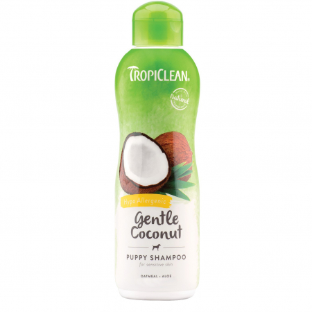 Câini - Sampon pentru caini Tropiclean Gentle Coconut, 355ml