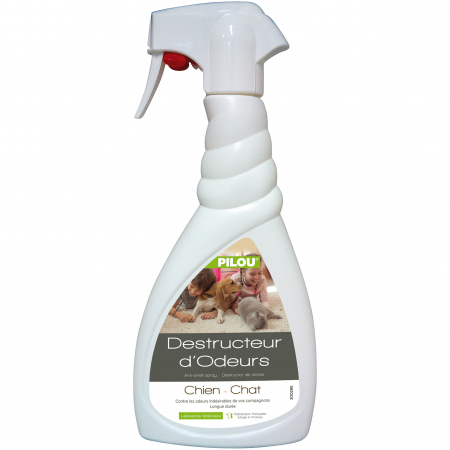 Câini - Solutie pentru indepartarea mirosurilor de animale Pilou, 500 ml