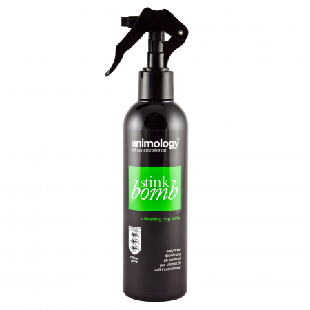 Sampoane si balsamuri - Spray pentru caini Animology, Stink Bomb, 250 ml