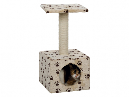 Pisici - Trixie Ansamblu Zamora 31x31x61H/cm Bej cu Labute