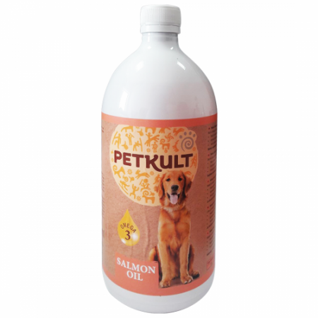 Suplimente alimentare - Ulei de somon pentru caini Petkult 1 L