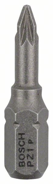 Bosch Cap de surubelnita extra dur PZ 1, 25mm, set 100 buc