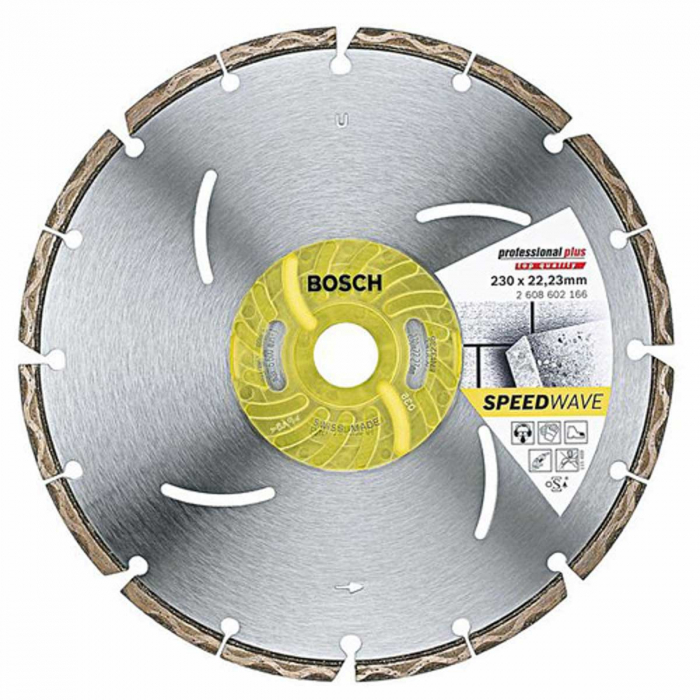 Bosch Disc diamantat Best Universal si metal 125mm (inlocuit de 2608602662) (inlocuit imagine 2022