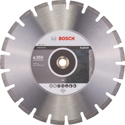 Bosch Disc diamantat pentru asfalt 350-20 25.4mm Professional 25.4mm imagine 2022