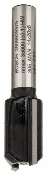 Bosch Freza dreapta, 8mm, D1 14mm, L 20mm, G 51mm 8mm, D1 14mm, L 20mm, G 51mm 14mm imagine 2022