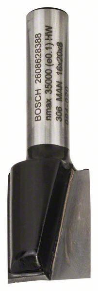 Bosch Freza dreapta, 8mm, D1 16mm, L 20mm, G 51mm 8mm, D1 16mm, L 20mm, G 51mm