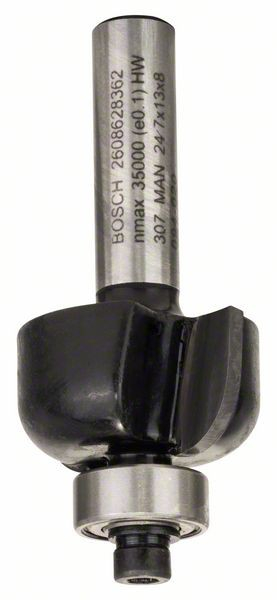 Bosch Freza profilata, 8mm, R1 6mm, D 24.7mm, L 13mm, G 53mm, R1 6mm, D 24