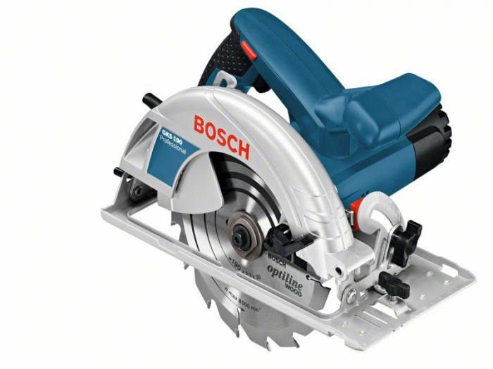 Bosch GKS 190 Ferastrau circular, 1400W, 190mm 1400W imagine 2022