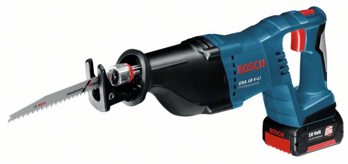 Bosch GSA 18V-LI (solo) Ferastrau sabie Li-Ion, fara acumulator in set