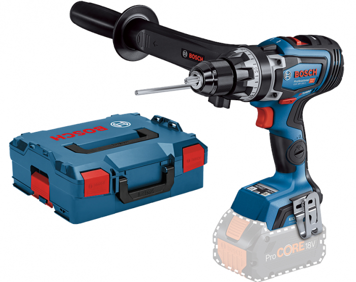 Bosch GSR 18V-150 C (solo) Masina de gaurit si insurubat brushless Li-Ion, 150Nm + L-BOXX, fara acumulator in set