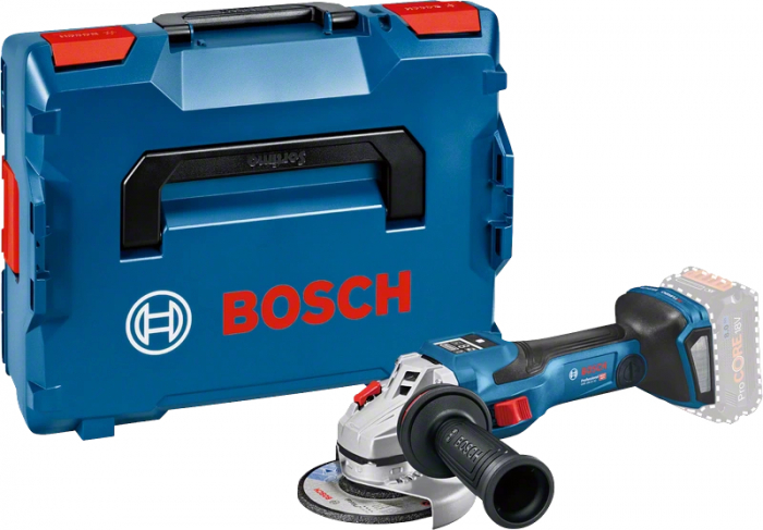 Bosch GWS 18V-15 SC (solo) Polizor unghiular cu regulator brushless Biturbo, Li-Ion, 18V, 125mm, fara acumulator in set + L-Boxx (solo) imagine 2022