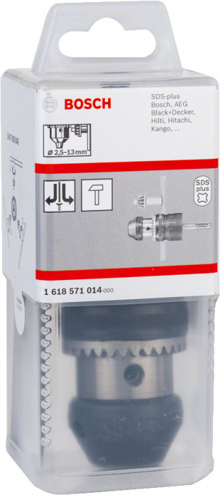 Bosch Mandrina cu coroana dintata 2.5-13mm rezistenta la gaurirea cu percutie 2.5-13mm imagine 2022
