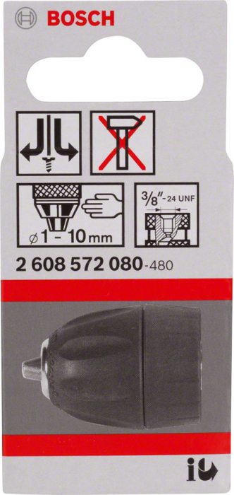 Bosch Mandrina rapida 1-10mm, prindere 3 8 1-10mm imagine 2022