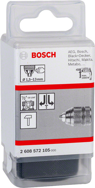 Bosch Mandrina rapida 1.5-13mm, prindere de 1 2