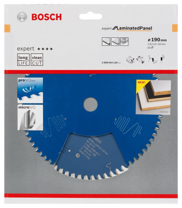 Bosch Panza ferastrau circular Expert for Wood, 230x30x2.8mm, 48T 230x30x2.8mm imagine 2022
