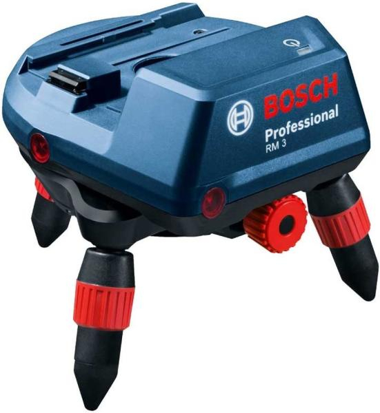 Bosch RM3 Suport rotativ motorizat pentru nivele laser cu linii + Telecomanda RC 2 + Baterii 1.5V + BM 3 Suport pentru perete + adaptor; compatibil cu : GCL 2-50 C – GCL 2-50 CG 1.5V imagine 2022