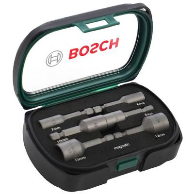 Bosch Set 6 chei tubulare 6,7,8,10,12,13mm 678101213mm imagine 2022